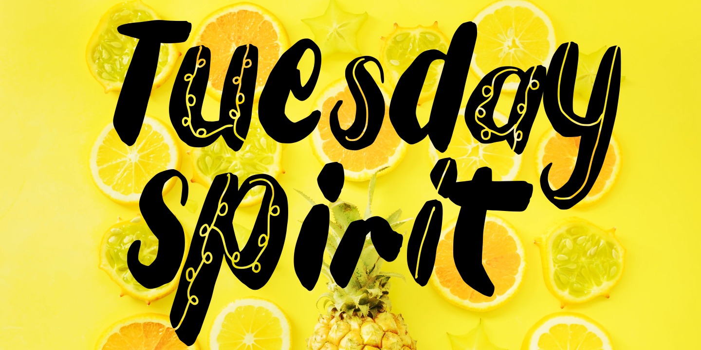 Tuesday Spirit Font